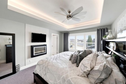200 Vancouver Crescent, Red Deer, AB - Indoor Photo Showing Bedroom