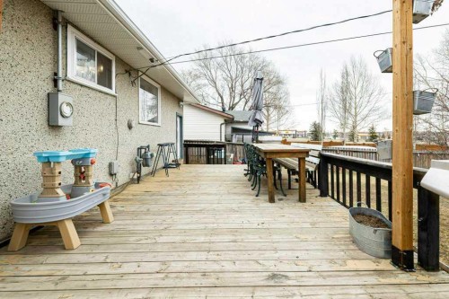 5209 Wilson Street, Blackfalds, AB - Outdoor With Deck Patio Veranda With Exterior