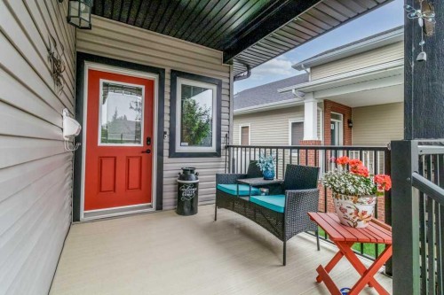 4112 45 Avenue, Sylvan Lake, AB - Outdoor With Deck Patio Veranda With Exterior
