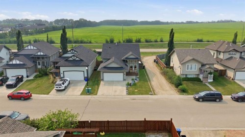 34 Wilkinson Circle, Sylvan Lake, AB - Outdoor With Facade With View