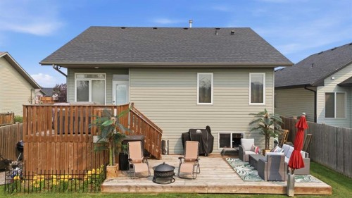 34 Wilkinson Circle, Sylvan Lake, AB - Outdoor With Deck Patio Veranda With Exterior