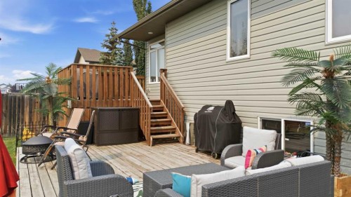 34 Wilkinson Circle, Sylvan Lake, AB - Outdoor With Deck Patio Veranda With Exterior