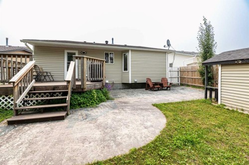 4618 55 Avenue, Lacombe, AB - Outdoor With Deck Patio Veranda With Exterior