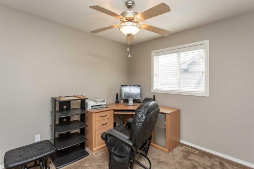 64 Camille Gate, Blackfalds, AB - Indoor Photo Showing Office