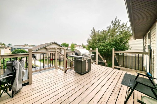 13 Westglen Boulevard, Blackfalds, AB - Outdoor With Deck Patio Veranda With Exterior