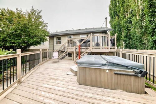 13 Westglen Boulevard, Blackfalds, AB - Outdoor With Deck Patio Veranda With Exterior