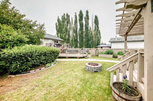 13 Westglen Boulevard, Blackfalds, AB - Outdoor With Deck Patio Veranda
