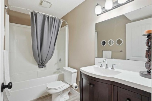144 Bowman Circle, Sylvan Lake, AB - Indoor Photo Showing Bathroom