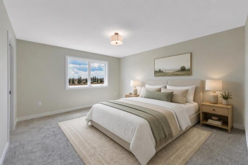 153 Norseman Close, Penhold, AB - Indoor Photo Showing Bedroom