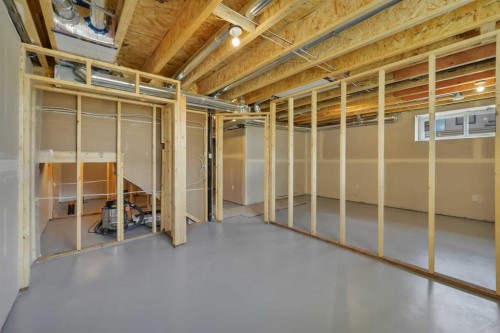 153 Norseman Close, Penhold, AB - Indoor Photo Showing Basement