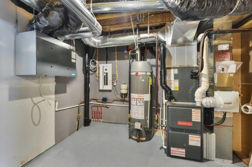 153 Norseman Close, Penhold, AB - Indoor Photo Showing Basement