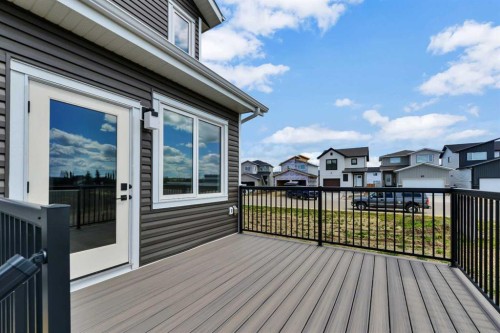 153 Norseman Close, Penhold, AB - Outdoor With Deck Patio Veranda With Exterior