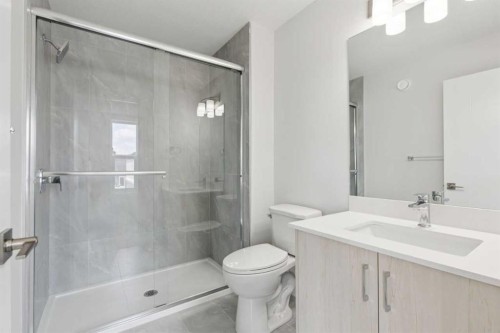 223-75 Cornerstone Row Ne, Calgary, AB - Indoor Photo Showing Bathroom