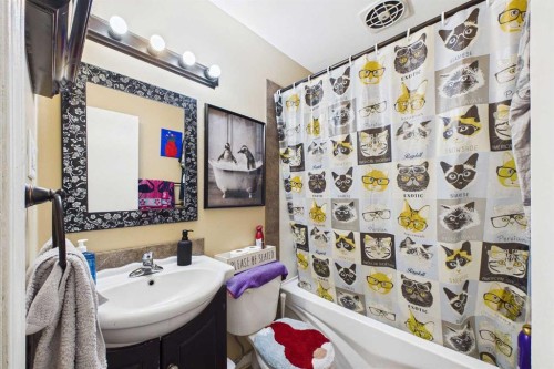 701-4719 33 Street, Red Deer, AB - Indoor Photo Showing Bathroom