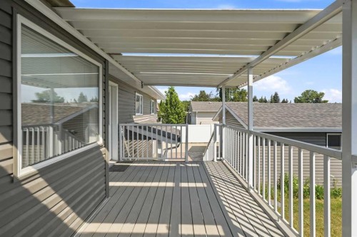 90 Duncan Crescent, Red Deer, AB - Outdoor With Deck Patio Veranda With Exterior