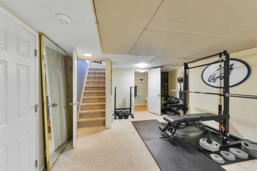 3705 45 Street, Red Deer, AB - Indoor Photo Showing Gym Room