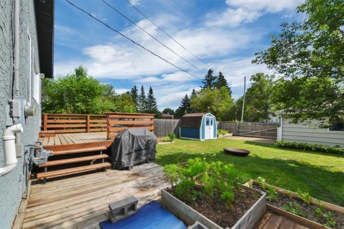 3705 45 Street, Red Deer, AB - Outdoor With Deck Patio Veranda
