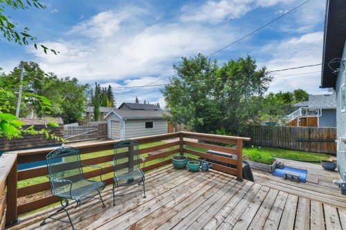 3705 45 Street, Red Deer, AB - Outdoor With Deck Patio Veranda