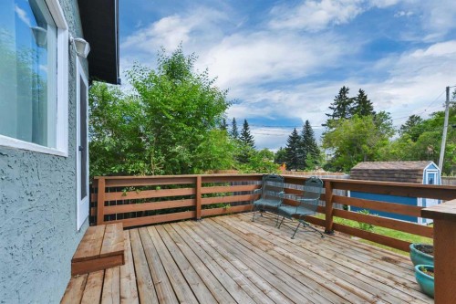 3705 45 Street, Red Deer, AB - Outdoor With Deck Patio Veranda