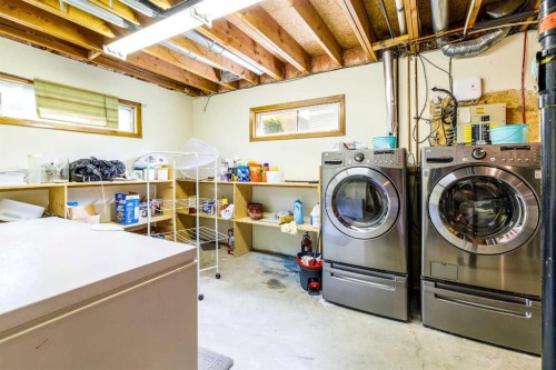 88 Mccullough  Cresent, Red Deer, AB - Indoor Photo Showing Laundry Room