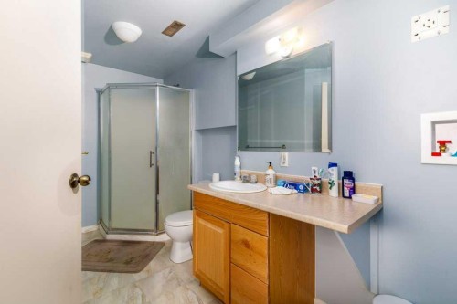 92 Anquetel Street, Red Deer, AB - Indoor Photo Showing Bathroom