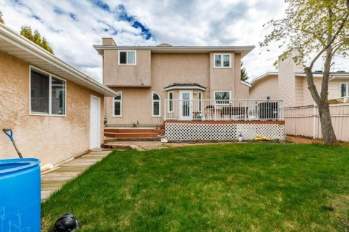 92 Anquetel Street, Red Deer, AB - Outdoor With Deck Patio Veranda With Exterior