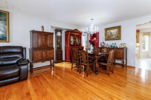 92 Anquetel Street, Red Deer, AB - Indoor Photo Showing Dining Room