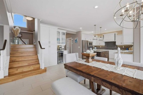 85 Grand Ave, Norglenwold, AB - Indoor Photo Showing Dining Room