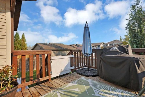 39 Terrace Heights Drive, Lacombe, AB - Outdoor With Deck Patio Veranda With Exterior
