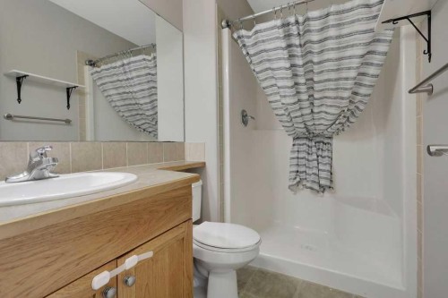 39 Terrace Heights Drive, Lacombe, AB - Indoor Photo Showing Bathroom