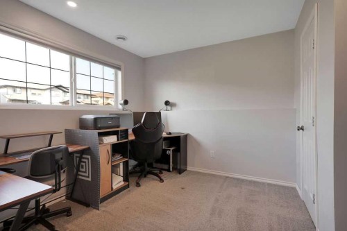 39 Terrace Heights Drive, Lacombe, AB - Indoor Photo Showing Office