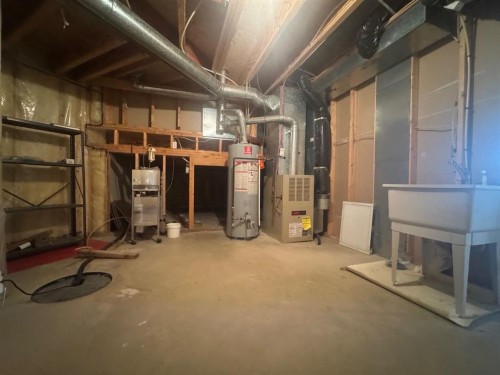114 Sunridge Avenue, Blackfalds, AB - Indoor Photo Showing Basement