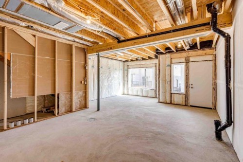 386 Heritage Boulevard, Cochrane, AB - Indoor Photo Showing Basement