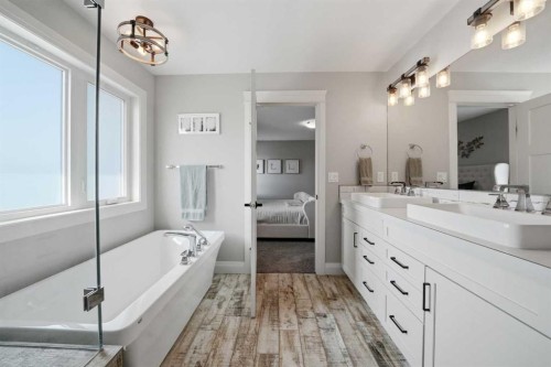110 Longmire Close, Red Deer, AB - Indoor Photo Showing Bathroom