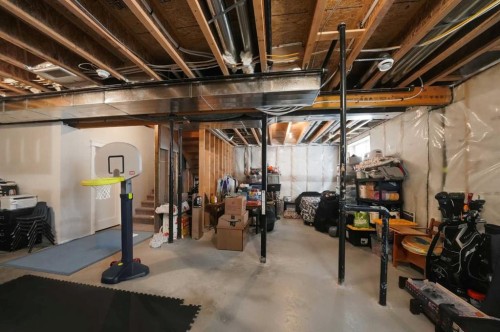 110 Longmire Close, Red Deer, AB - Indoor Photo Showing Basement
