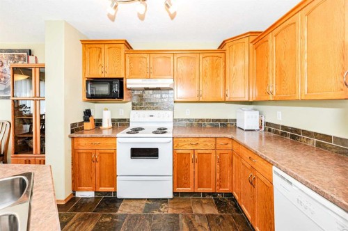 4009 69A Street Close, Camrose, AB - Indoor Photo Showing Kitchen