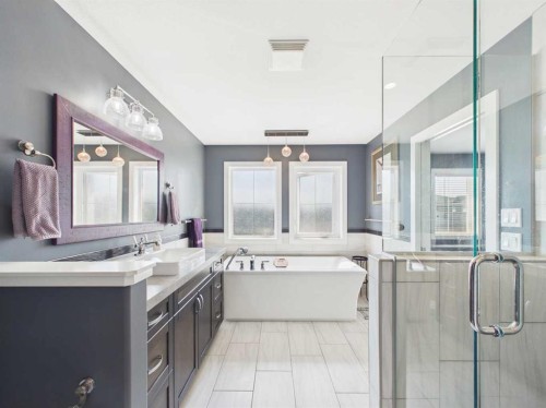 45 Alderwood Close, Blackfalds, AB - Indoor Photo Showing Bathroom