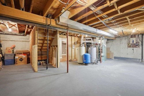 40102 Highway 815, Rural Lacombe County, AB - Indoor Photo Showing Basement
