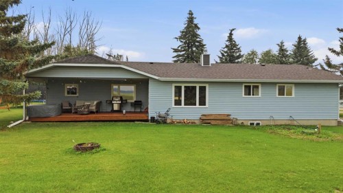 40102 Highway 815, Rural Lacombe County, AB - Outdoor With Deck Patio Veranda