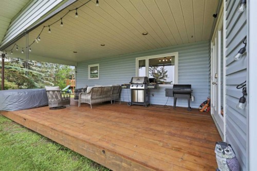 40102 Highway 815, Rural Lacombe County, AB - Outdoor With Deck Patio Veranda With Exterior