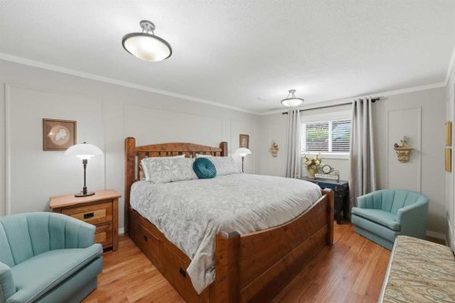 37 Wildrose Street, Rural Lacombe County, AB - Indoor Photo Showing Bedroom