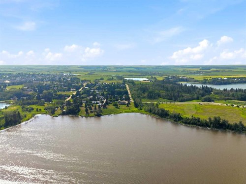 37 Wildrose Street, Rural Lacombe County, AB - Outdoor With Body Of Water With View