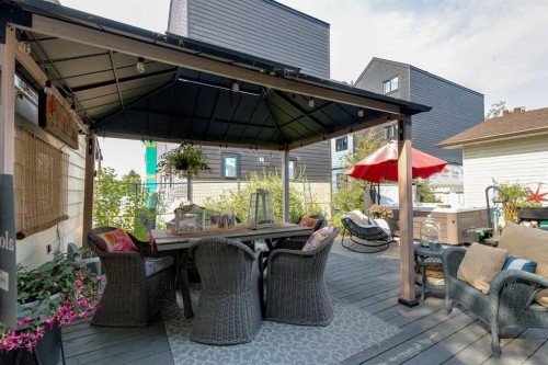 9111 Fairmount Drive Se, Calgary, AB - Outdoor With Deck Patio Veranda With Exterior