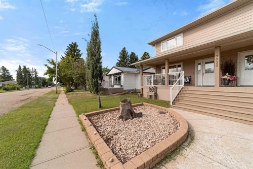 5020A 49 Street, Killam, AB - Outdoor With Deck Patio Veranda