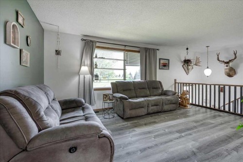 43 Oak Street, Red Deer, AB - Indoor Photo Showing Living Room