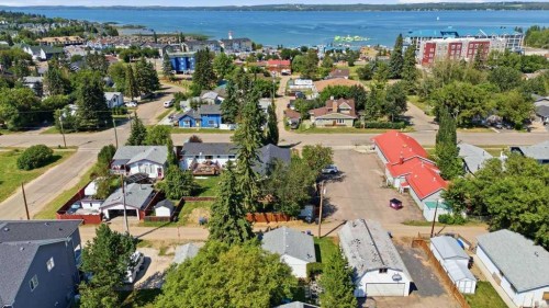 5127 50 A Avenue, Sylvan Lake, AB - Outdoor With Body Of Water With View