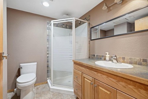 4518 54A Avenue Crescent, Innisfail, AB - Indoor Photo Showing Bathroom