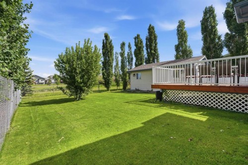 4518 54A Avenue Crescent, Innisfail, AB - Outdoor With Deck Patio Veranda