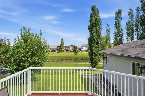 4518 54A Avenue Crescent, Innisfail, AB - Outdoor With Deck Patio Veranda