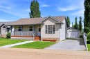 4518 54A Avenue Crescent, Innisfail, AB  - Outdoor With Deck Patio Veranda 